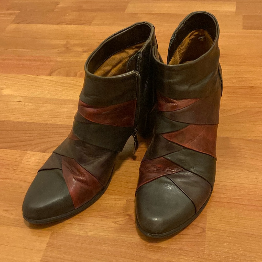 Spring Step | Patchwork Booties